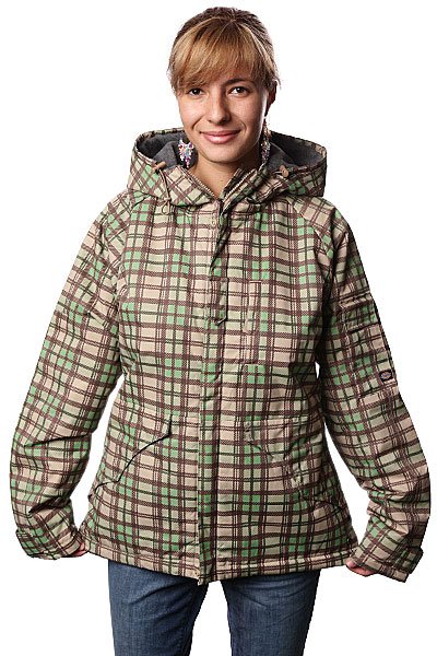 фото Куртка женская Dickies Washingtina Lumber Mink/Cof Bean