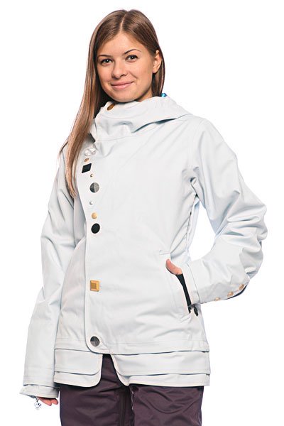 фото Куртка женская Oakley Gb Eco Shell Jacket Blue Dust