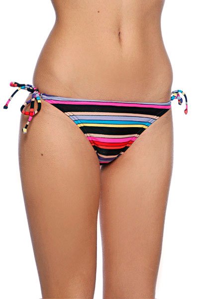 Плавки женские Roxy Baja California Stripe Bikini Tie Sides Baja Califo 100