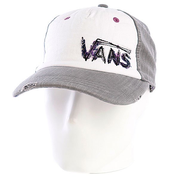 фото Бейсболка женская Vans Plaid Hat Carbon
