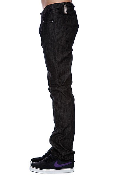Джинсы прямые мужские классические Zoo York Evader Raw Black от Proskater Джинсы прямые мужские классические Zoo York Evader Raw Black от Proskater