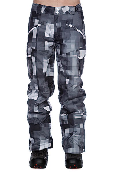 фото Штаны сноубордические Oakley Originate Insulated Pants Black Camo