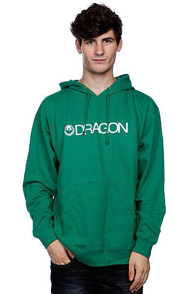 Толстовка Dragon Trademark Hood F12 Kelly Green