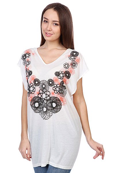 фото Футболка женская Neurotica Eclipsed Dress Ecru