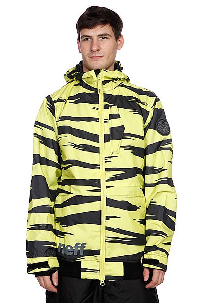 Купить Куртки   Куртка Neff Destroyer Yellow Zebra