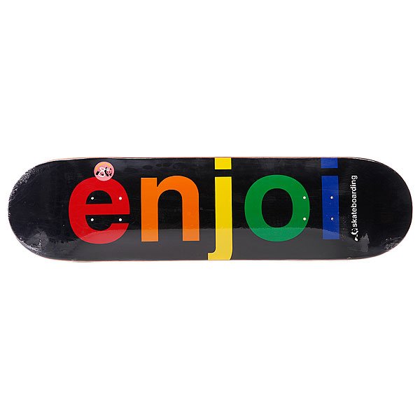 фото Дека для скейтборда Enjoi S4 Spectrum Black 32.1 x 8(20.3 см)