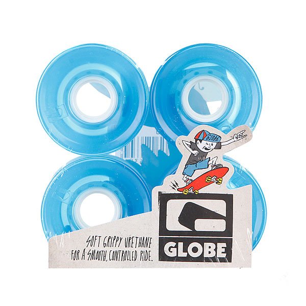 фото Колеса для скейтборда Globe Bantam Wheel Clear Light Blue 62mm 83A