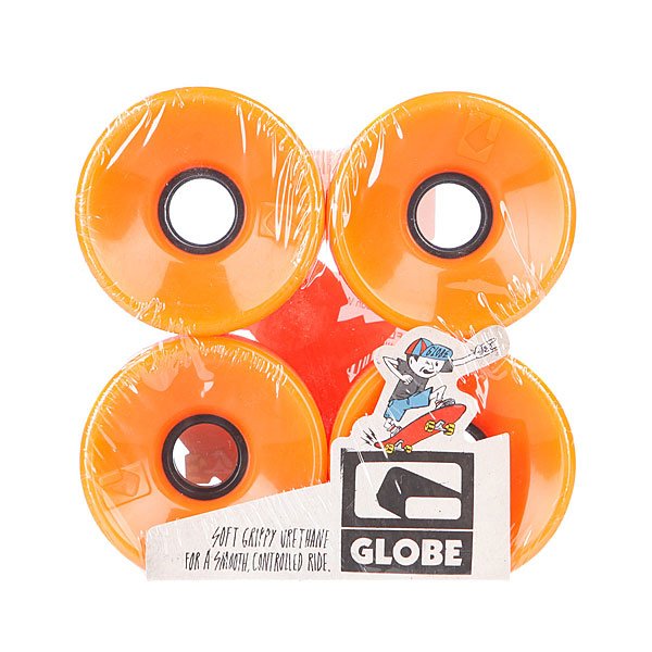 фото Колеса для скейтборда Globe G Icon Wheel Fluoro Orange 76mm 83A
