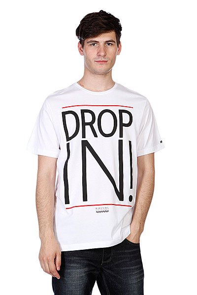  Rip Curl Drop In S/S Tee Optical White<br><br>: <br>: <br>: <br>: 