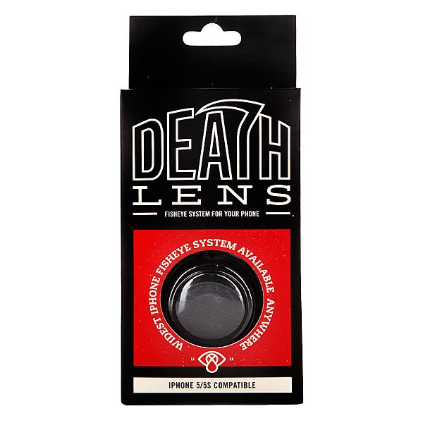 Чехол для Iphone Death Lens Fisheye Lens Red Box 5/5s