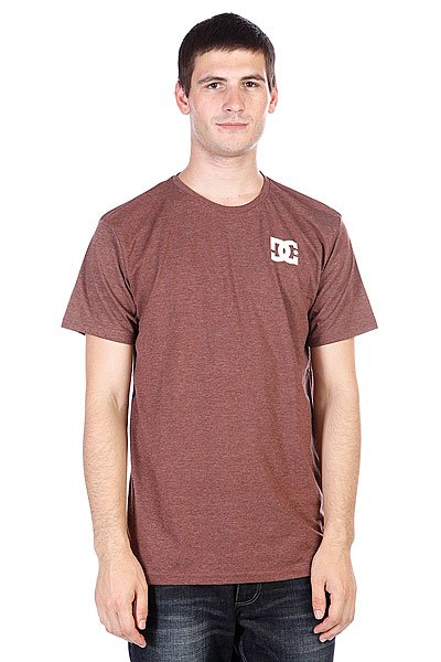 Футболка DC Solo Star Ss Heather Red Rum><br><br>Цвет: бордовый<br>Тип: Футболка<br>Возраст: Взрослый<br>Пол: Мужской