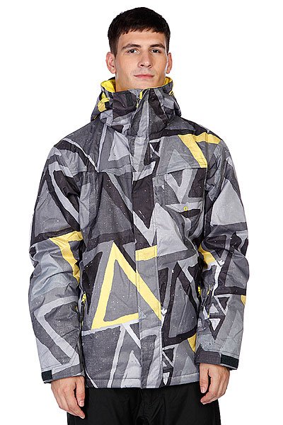 Купить Куртки   Куртка Quiksilver Mission Printed 10k Ins Jkt Snowsooner