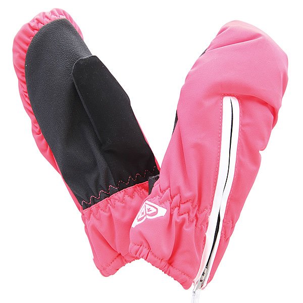 Варежки сноубордические детские Roxy Snow Mitt Solid Diva Pink