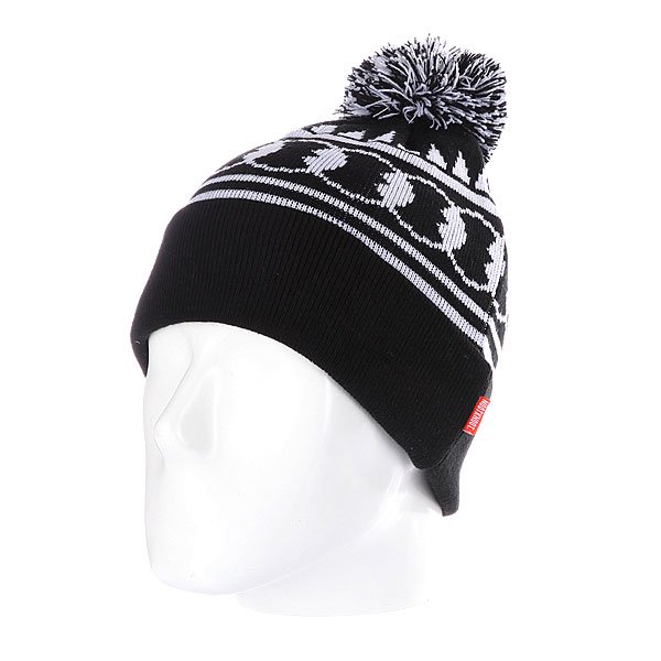 фото Шапка с помпоном Nootknoot Eyes Pompom Beanie Black