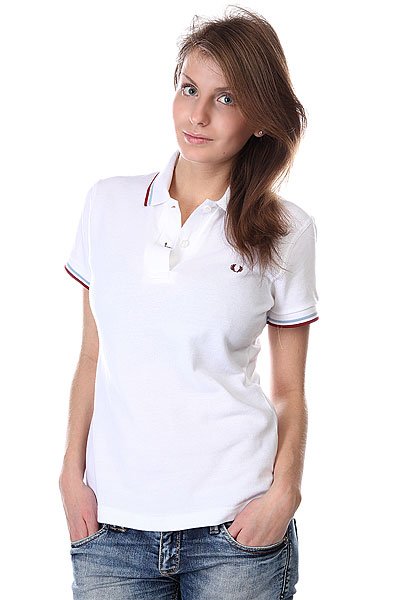 фото Поло женское Fred Perry Shirt White