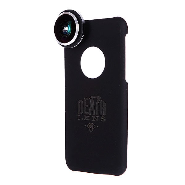 Чехол для iPhone Death Lens Iphone 6 Fisheye Lens Box Grey Чехол для iPhone Death Lens Iphone 6 Fisheye Lens Box GreyОбычный эдит, снятый на iPhone уже мало кого может впечатлить. Другое дело, если этот эдит снят на широкоугольный объектив Fisheye. Ни для кого не секрет, что широкоугольные объективы очень хорошо акцентируют внимание на величине пролета, а так-же позволяют захватить в кадр всё происходящее, не упустив ни одной мелочи. А потому, чехол Death Lens станет идеальным инструментом для съемок любого One Day эдита, крутых необычных сэлфи или даже полноценного профайла. В любом случае, море лайков и репостов вам обеспечено.Характеристики: Для iPhone 6/6 Plus.Широкоугольная съемная линза Fisheye в комплекте.<br><br>Цвет: черный<br>Тип: Чехол для iPhone<br>Возраст: Взрослый