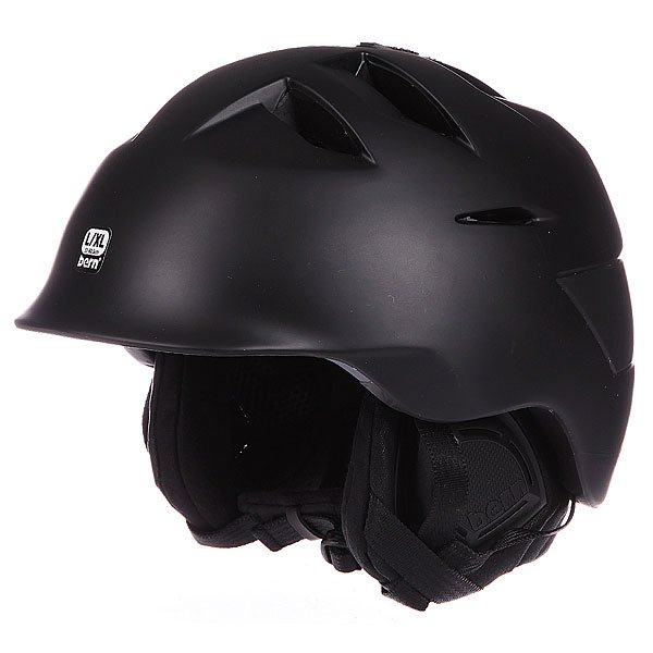 Шлем для сноуборда Bern Kingston Matte Black W/ Black Liner