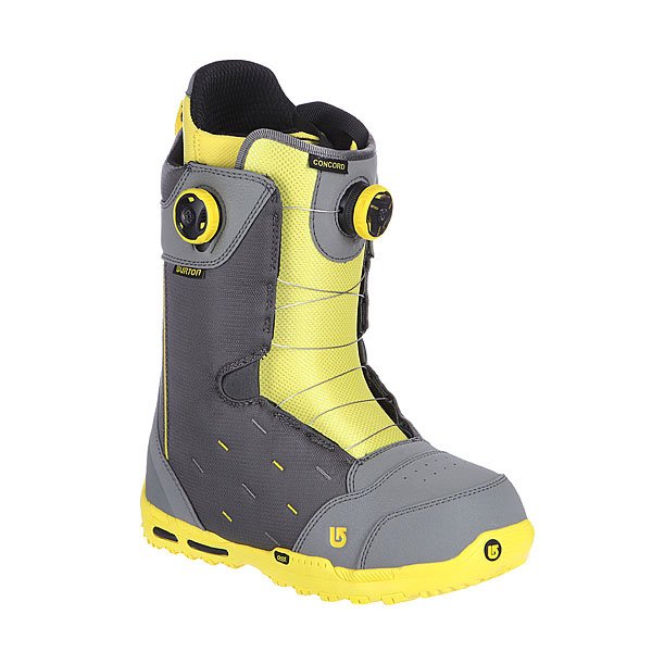 фото Ботинки для сноуборда Burton Concord Boa Gray/Yellow