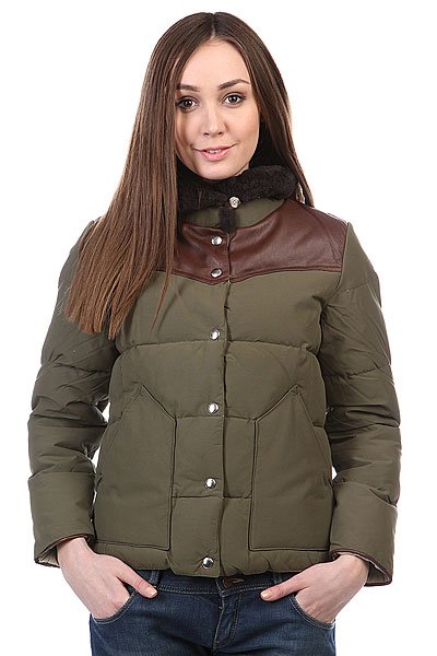 фото Куртка зимняя женская Penfield Rockwool Jacket Classic Lichen