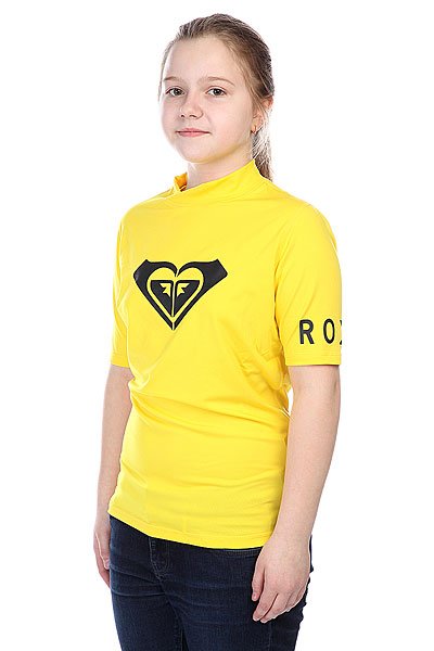 фото Гидрофутболка детская Roxy Lycra Contest Roxy Yellow