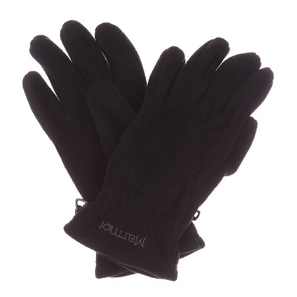 фото Перчатки Marmot Fleece Glove True Black