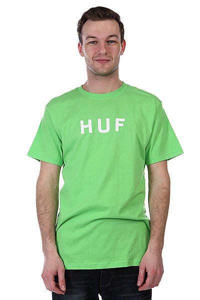 фото Футболка Huf Original Logo Lime