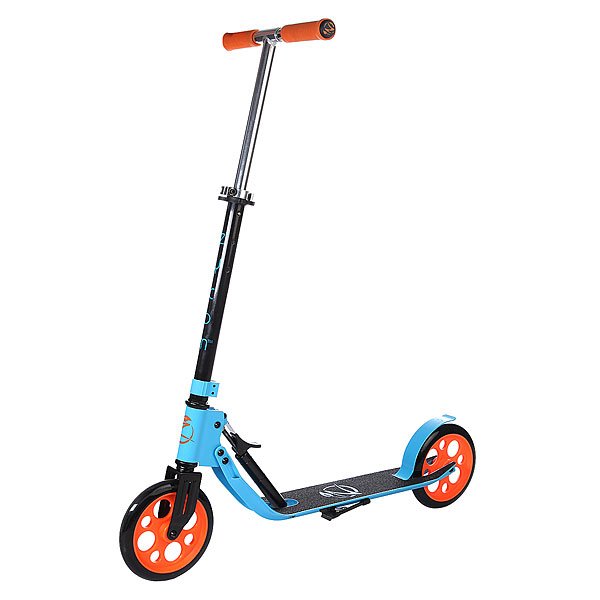 фото Самокат Zycom Easy Ride 200 Hydraulic Folding Scooter Blue/Orange