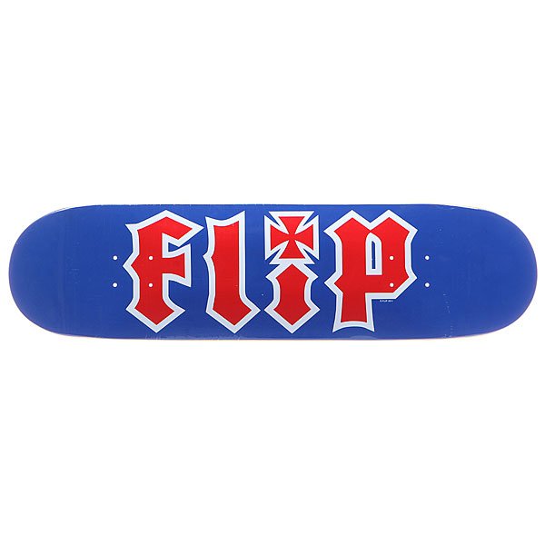 фото Дека для скейтборда для скейтборда Flip S5 Team Hkd Rwb Blue 32.31 x 8.25 (21 см)