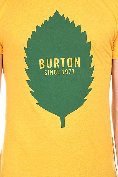 Футболка Burton Concord Rec Heather Gold Mine от Proskater Футболка Burton Concord Rec Heather Gold Mine от Proskater