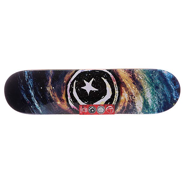 фото Дека для скейтборда для скейтборда Foundation S5 Star &amp; Moon Galaxy Iii 32 x 8.0 (20.3 см)