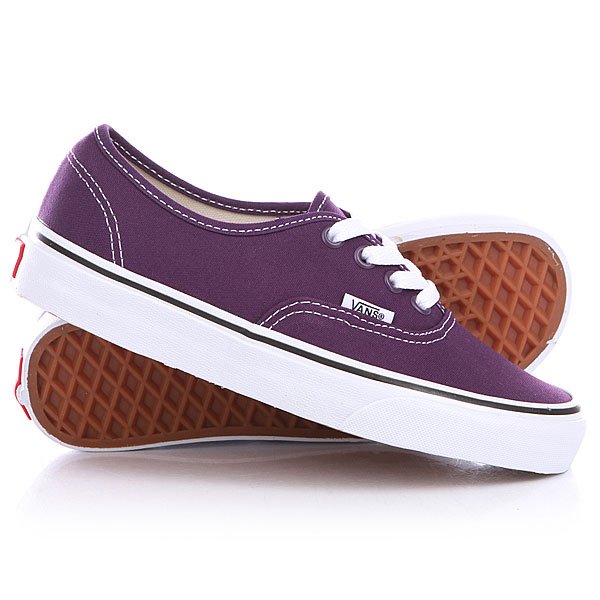 Купить Обувь   Кеды кроссовки низкие Vans Authentic Purple/True White