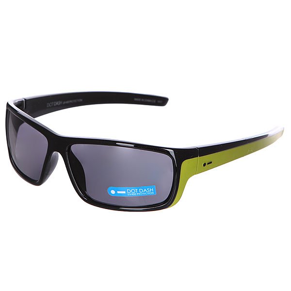 Солнцезащитные очки  - черный,зеленый цвет