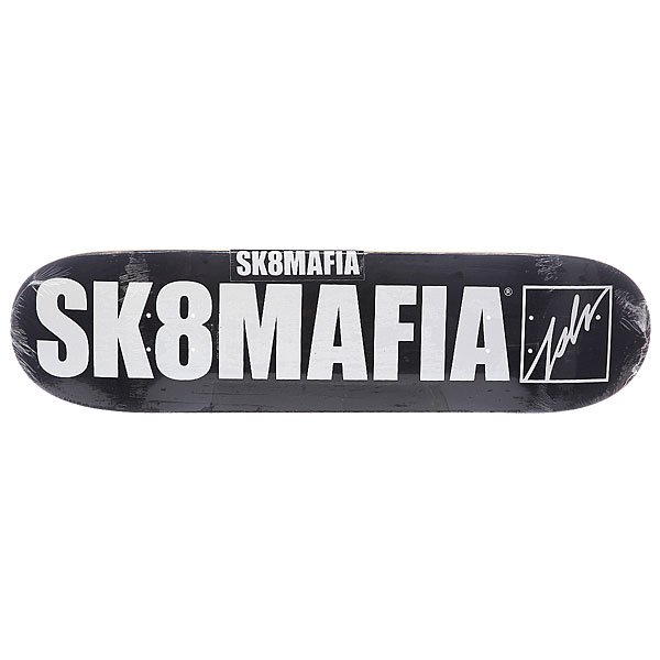 фото Дека для скейтборда для скейтборда Sk8mafia X Jslv Collection Deck Black 32 x 8.0 (20.3 см)