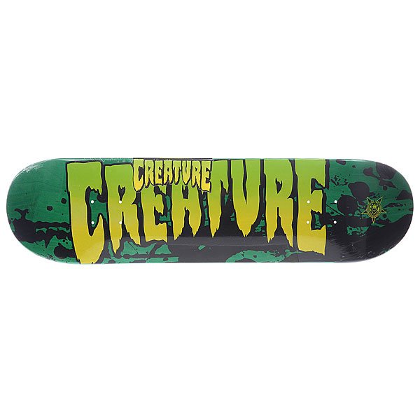 фото Дека для скейтборда для скейтборда Creature Creature Md Stained Green 31.25 x 8.25 (21 см)