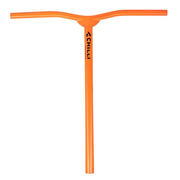 Руль для самоката Chilli T-bar V-connected Hic 58 X 58 Cm Orange Руль для самоката Chilli T-bar V-connected Hic 58 X 58 Cm OrangeРуль для трюкового самоката. Характеристики:Изготовлен из металла.<br><br>Цвет: оранжевый<br>Тип: Руль для самоката