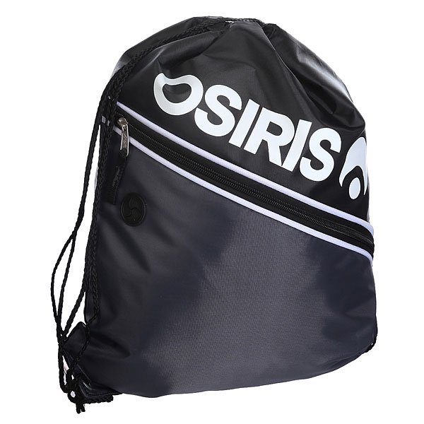 фото Мешок Osiris Drawstring Gym Bag Black/Charcoal
