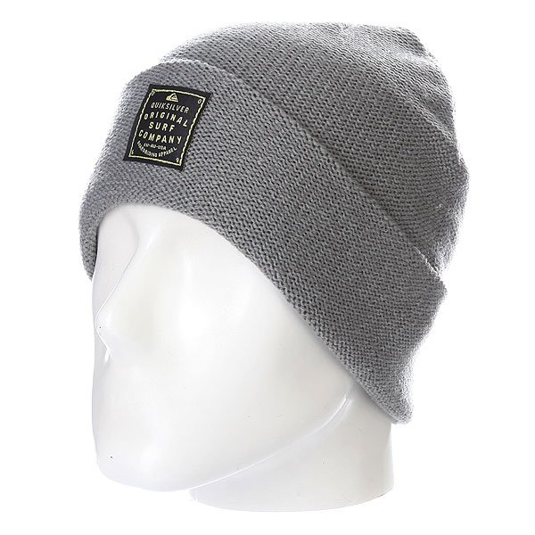 Шапка Quiksilver Toaster Beanie Steeple Gray