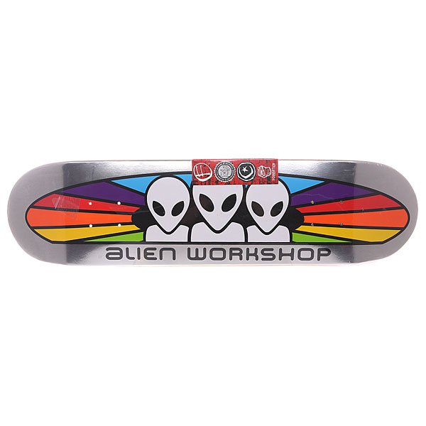 фото Дека для скейтборда для скейтборда Alien WorkShop (AWS) Spectrum Foil Small Multi 31.25 x 8.0 (20.3 см)