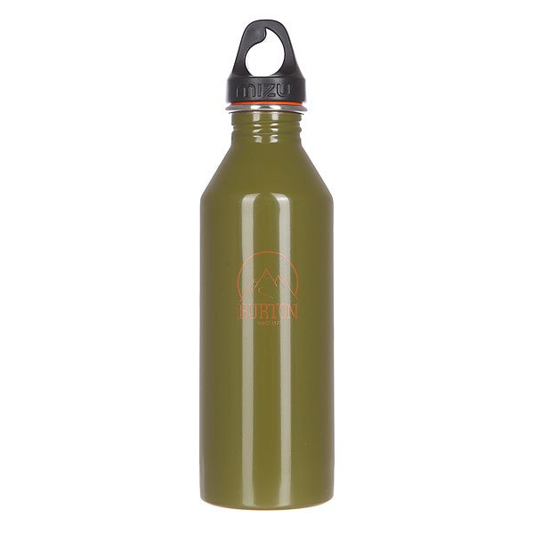 фото Бутылка для воды Mizu Burton M8 800ml 1977 Glossy Green W Orange Print
