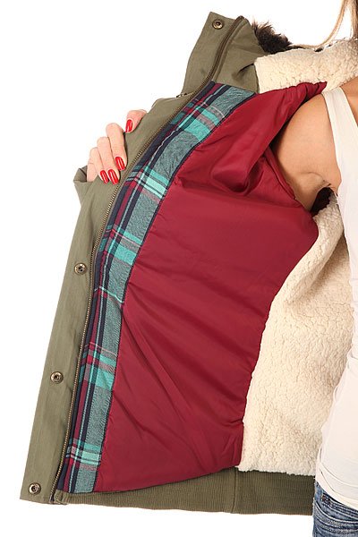 Куртка парка женская Roxy Steffi Jk Dusty Olive от Proskater Куртка парка женская Roxy Steffi Jk Dusty Olive от Proskater