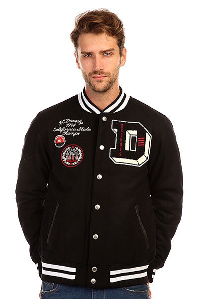 Бомбер DC Hawkish Black от Proskater Бомбер DC Hawkish Black от Proskater