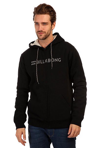 Толстовка утепленная Billabong Unity Zh Sherpa Black от Proskater Толстовка утепленная Billabong Unity Zh Sherpa Black от Proskater