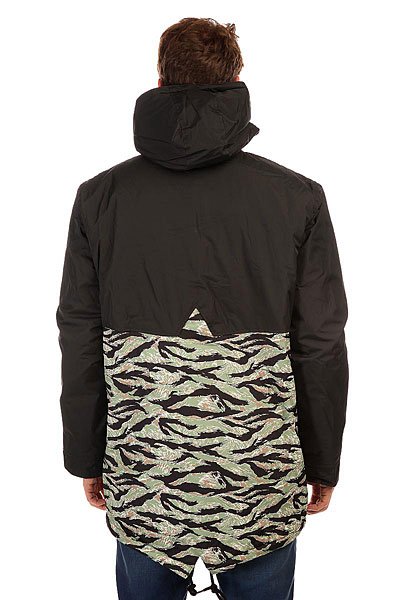 Анорак TrueSpin Fishtail Anorak Black/Camo от Proskater Анорак TrueSpin Fishtail Anorak Black/Camo от Proskater