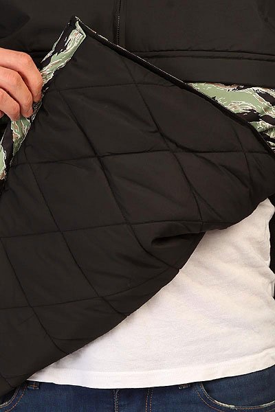 Анорак TrueSpin Fishtail Anorak Black/Camo от Proskater Анорак TrueSpin Fishtail Anorak Black/Camo от Proskater