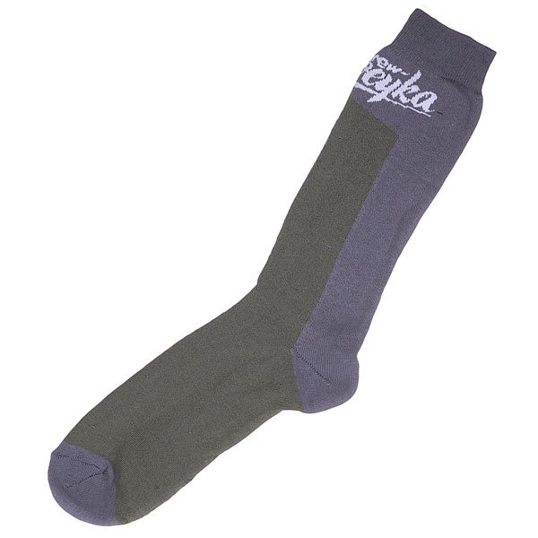 фото Носки Shweyka Logo Snowboard Socks Khaki/Dark Grey
