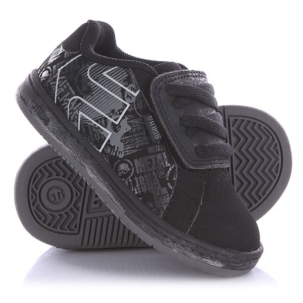 Кеды кроссовки низкие детские Etnies Toddler Metal Mulisha Black/Dark Grey
Кеды кроссовки низкие детские Etnies Toddler Metal Mulisha Black/Dark Grey
