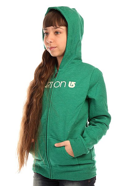 Толстовка классическая детская Burton Her Logo Fz Heather Ultramarine от Proskater Толстовка классическая детская Burton Her Logo Fz Heather Ultramarine от Proskater
