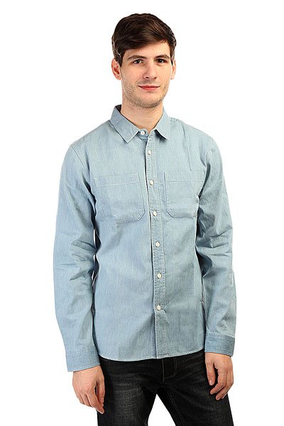  Stussy Light Denim Shirt Light Blue   Stussy       ,  . :    .  - .  .  .<br><br>: <br>: <br>: <br>: 