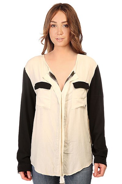 Блузка женская Zoo York Block Em Out Papyrus Блузка женская Zoo York Block Em Out Papyrus<br><br>Цвет: бежевый<br>Тип: Блузка<br>Возраст: Взрослый<br>Пол: Женский