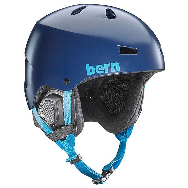 фото Шлем для сноуборда Bern Snow EPS Macon Satin Navy Blue/Black Liner